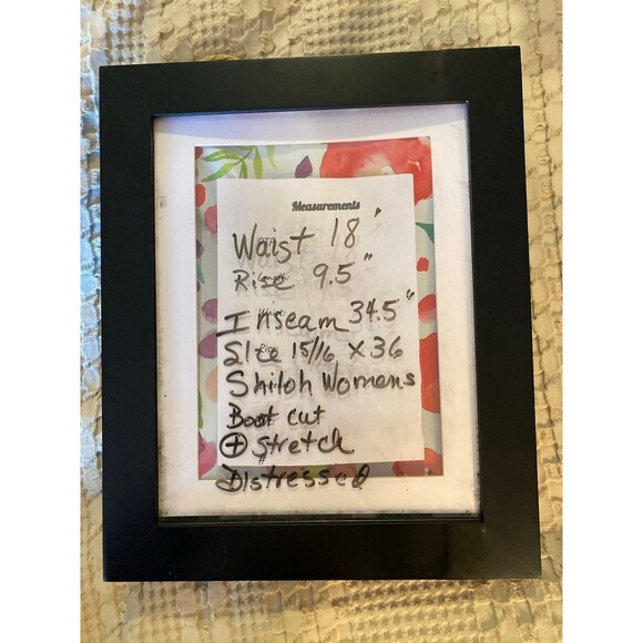 Wrangler Shiloh Womens Jeans Size 15 / 16 X 36 Distressed Denim Boot Cut Rodeo! - Picture 6 of 11